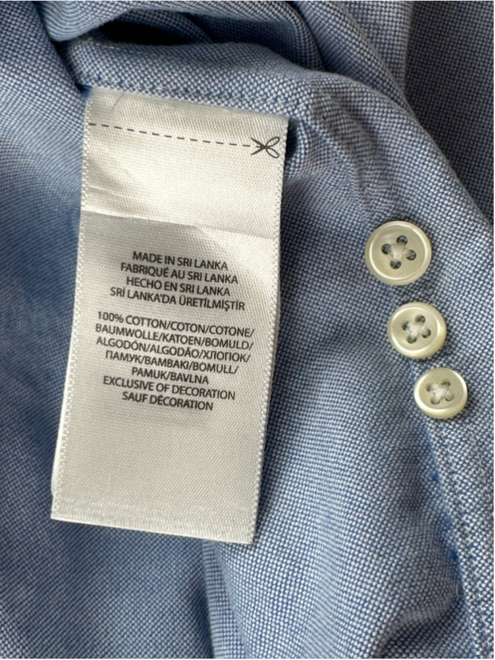 Polo by Ralph Lauren Light Blue Button-Down Shirt - Picture 11 of 13